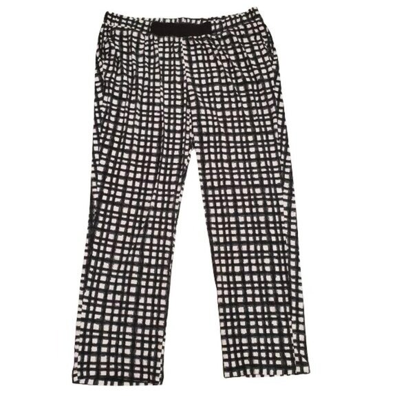 Nina Leonard | Plaid Checkered Pants - Picture 1 of 8